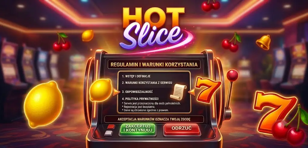Warunki i zasady — Hot slice slot